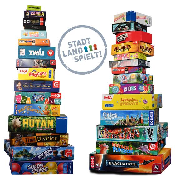 Stadt Land spielt! Spiele